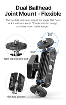Ulanzi R102 Double Ball Head & 1/4" Screw