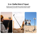 Ulanzi SK27 Portable Selfie Stick Tripod (Phone Clamp Version) S017