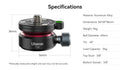 Ulanzi TT37 Mini Leveling Base for Tripod Head T065GBB1