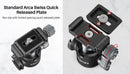 Ulanzi U-80L Mini Ball Head with Arca Swiss Side