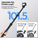 Ulanzi VL03 Motorcycle Invisible Selfie Stick Holder T119