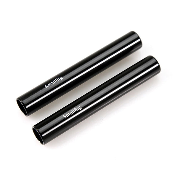 SmallRig Aluminum Alloy Pair of 15mm Rods (M12-4inch) 1049
