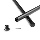 SmallRig 2pcs 15mm Black Aluminum Alloy Rod (M12-40cm) 16-inch 1054