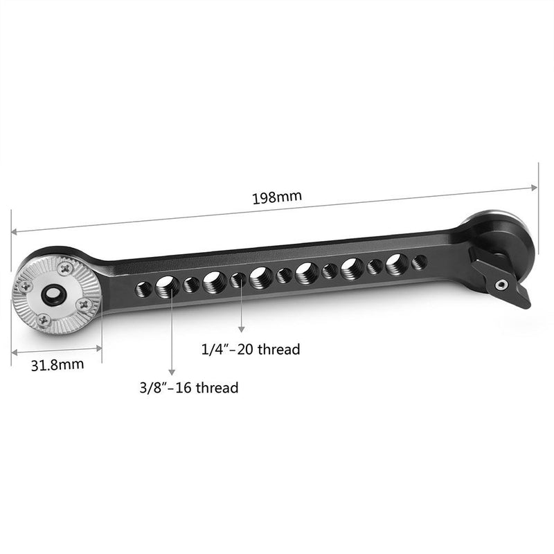 SmallRig Extension Arm with 2 Arri Rosettes 1807B