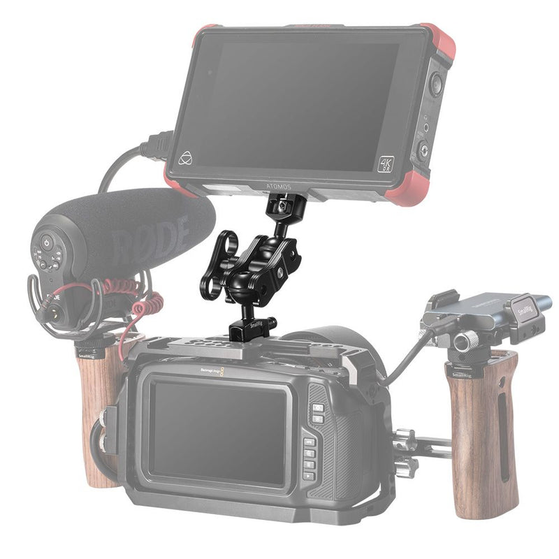 SmallRig Articulating Arm with Screw Ballhead and NATO Clamp Ballhead 2071B