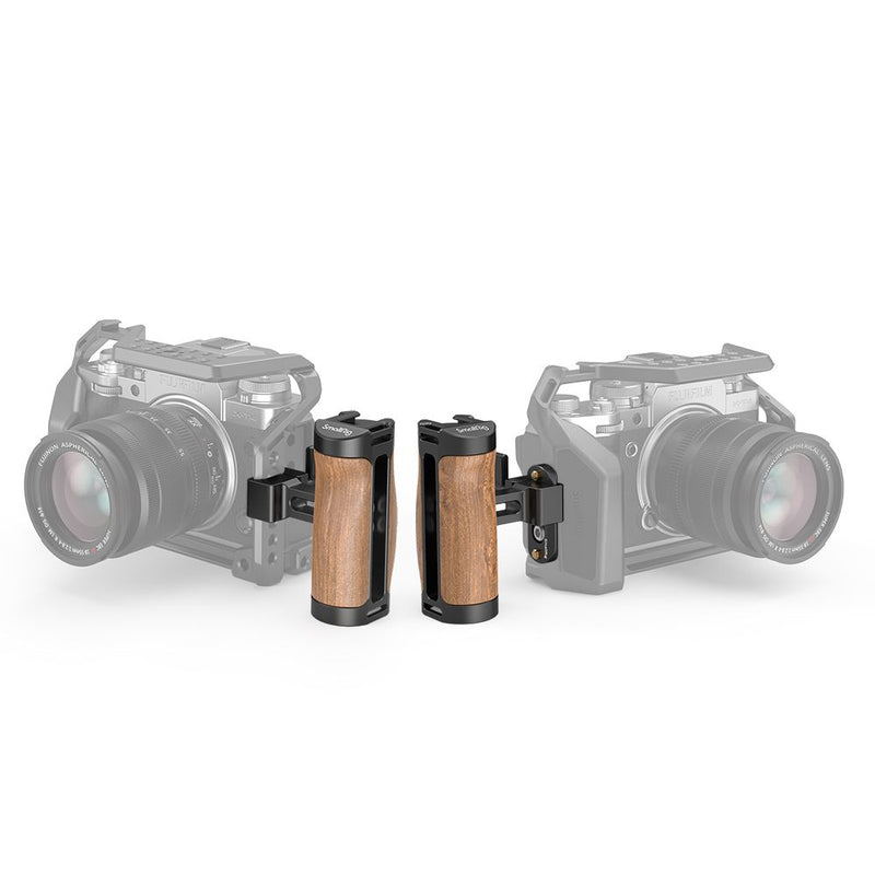 SmallRig Wooden NATO Side Handle (with Quick Release NATO Rail) 2978