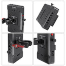 SmallRig V Mount Battery Adapter Plate with Crab-Shaped Clamp 3202