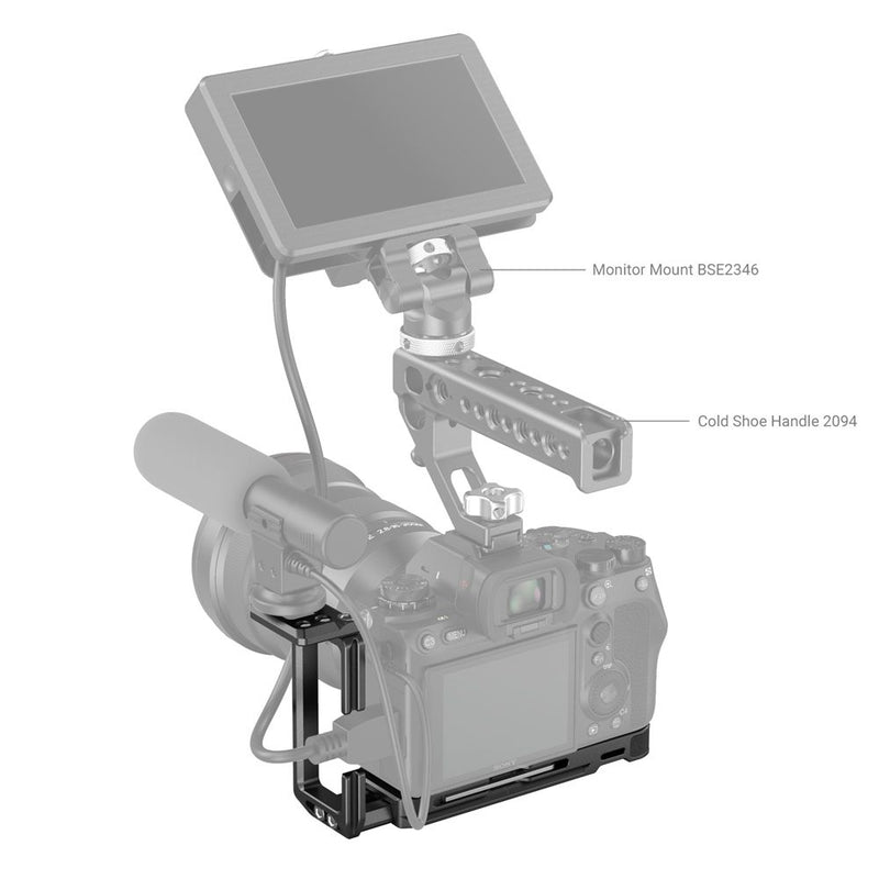 SmallRig L Bracket for Sony Alpha 1 / Alpha 7S III / Alpha 7R IV / Alpha 9 II 3207