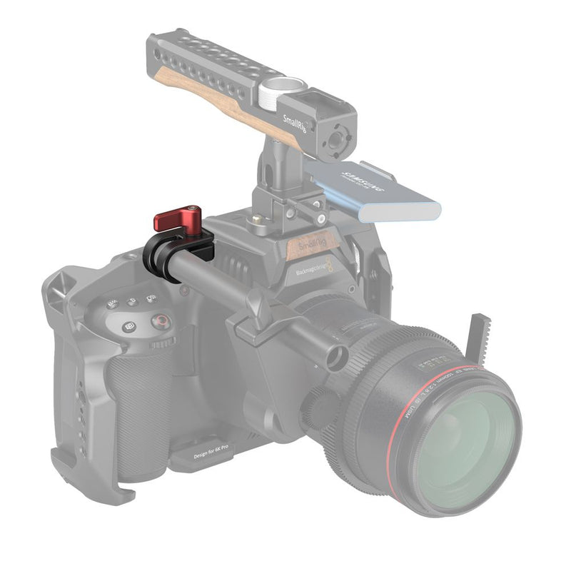SmallRig 15mm Single Rod Clamp for BMPCC 6K PRO Cage 3276