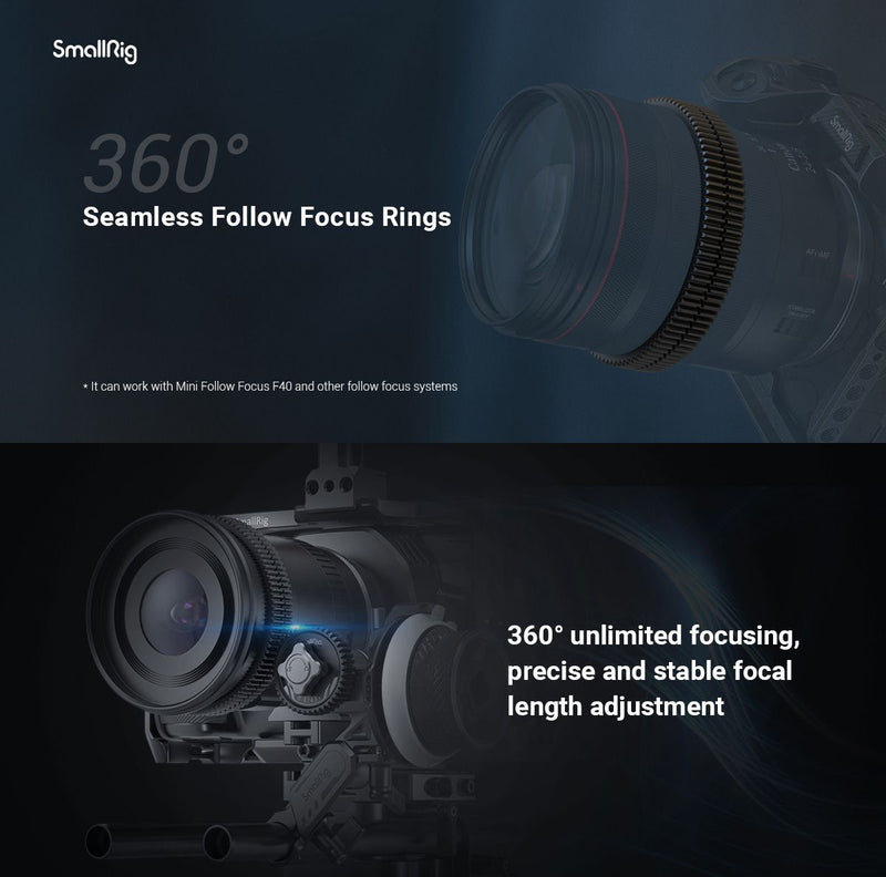 SmallRig Φ75-Φ77 Seamless Focus Gear Ring 3294