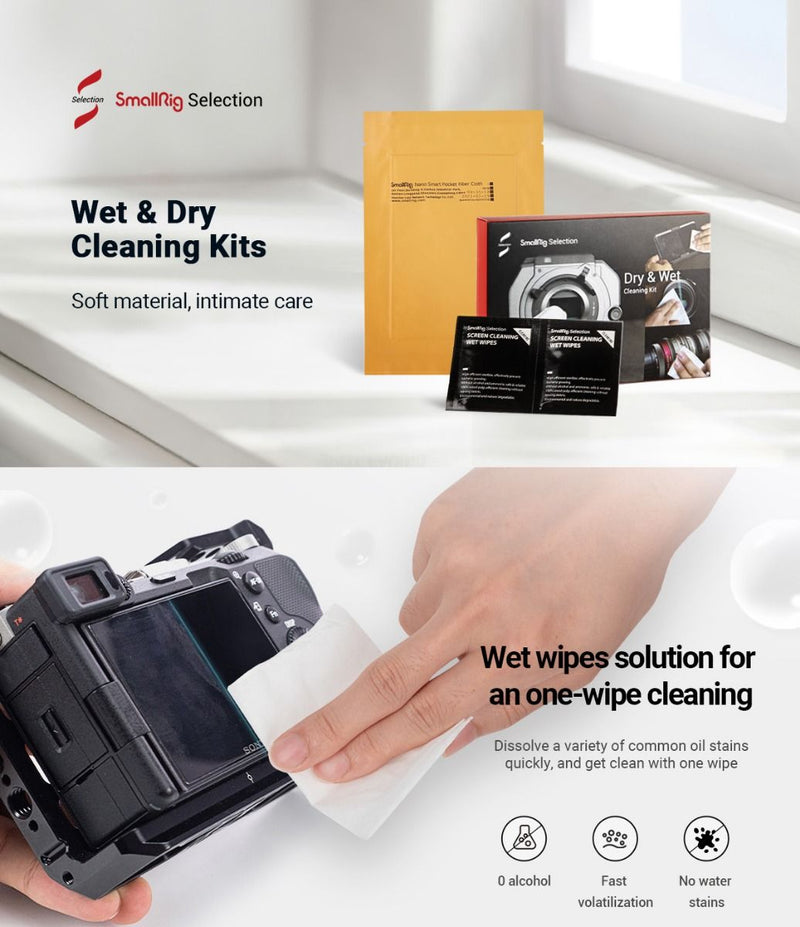 SmallRig Selection Wet & Dry Cleaning Kit B 3303