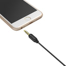 simorr Wave L1 3.5mm Lavalier Microphone (Black) 3388