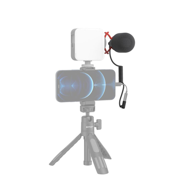 simorr Wave S1 Lite Compact On-Camera Microphone 3452