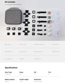 SmallRig RM01 LED Video Light Kit 3469