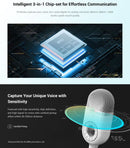 simorr Wave U1 USB Condenser Microphone (White) 3492