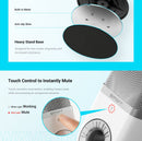 simorr Wave U1 USB Condenser Microphone (White) 3492