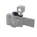 SmallRig Cold Shoe Adapter with Windshield Kit for Sony ZV-E10 and ZV-1 3526