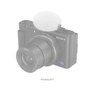 SmallRig Windshield for Sony ZV-E10 and ZV-1 (White) 3530