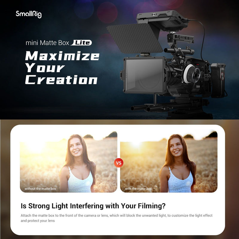 SmallRig Mini Matte Box Lite 3575