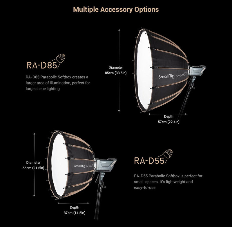 SmallRig RA-D85 Parabolic Softbox 3586
