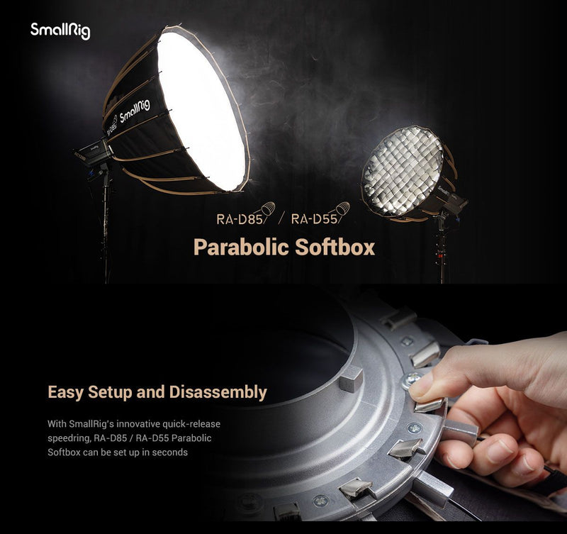 SmallRig RA-D85 Parabolic Softbox 3586