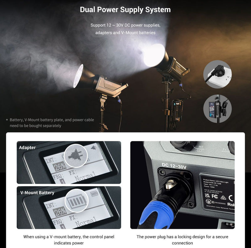 SmallRig RC 120D Point-Source Video Light (AU) 3614