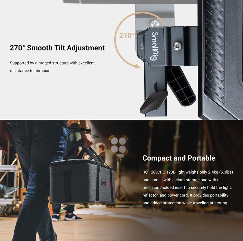 SmallRig RC 120D Point-Source Video Light (AU) 3614
