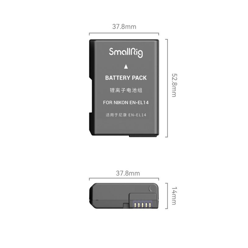 SmallRig EN-EL14 Camera Battery