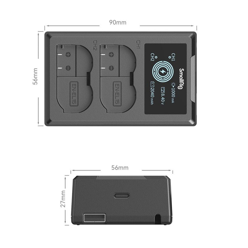 SmallRig EN-EL15 Battery  Charger