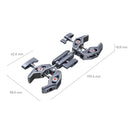 SmallRig Super Clamp with Double Crab-Shaped Clamps 4103