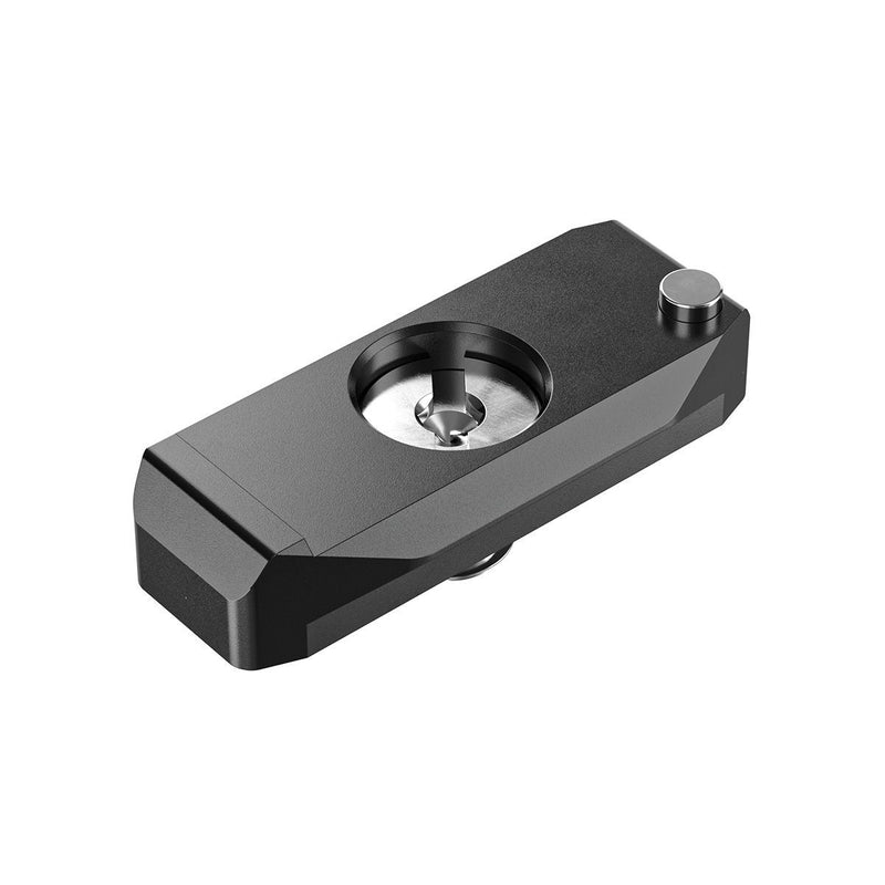 FocusFoto 49mm Quick Release NATO Rail With Spring Pins - Universal Camera Mount For Handles & Cages