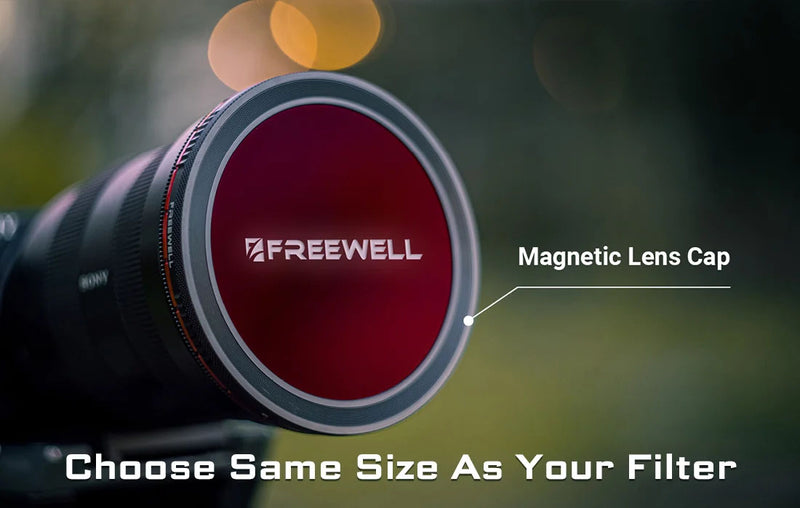 Freewell 82mm Magnetic VND Lens Cap (works only with Freewell magnetic VND filter)