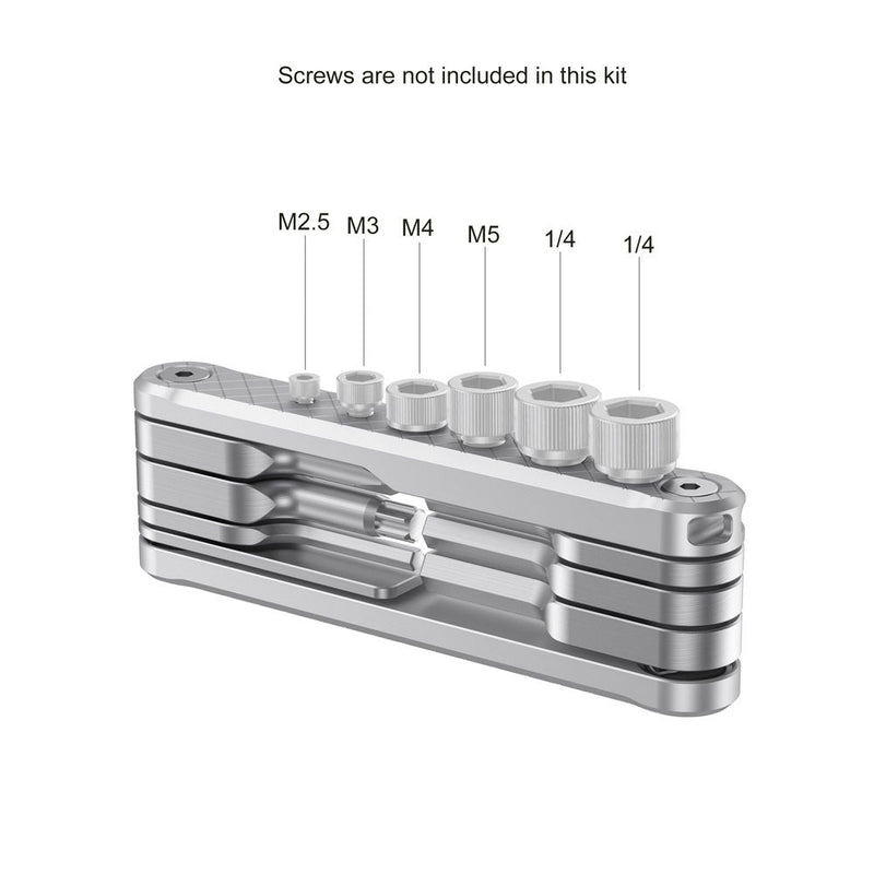 SmallRig Folding Tool Set with Screwdrivers and Wrenches AAK2213C