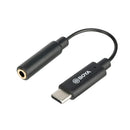 BOYA BY-K6 3.5mm TRS (Female) to Type-C (Male) Audio Adapter for Pocket 2/Osmo Pocket