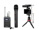 BOYA UHF Dual-Channel Wireless Microphone System (TX8 PRO + RX8 PRO + BY-WHM8 PRO)