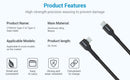 CYNOVA 67.8cm Data Cable (Type-C to Type-C)