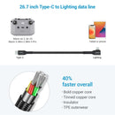CYNOVA 67.8cm Data Cable (Type-C to Lightning)