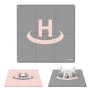 CYNOVA Universal Drone Landing Pad 65x65cm (Grey/Pink)