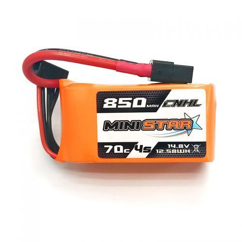 CNHL MiniStar 850mAh 14.8V 4S 70C Lipo Battery