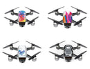 PGYTECH Waterproof Sticker Skin 4-pack (D4/D7/D8/TR) for DJI Spark
