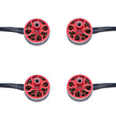EaglePower SA2306 2345KV 3-4S Brushless Motors (x4) Red for FPV Racing Drone
