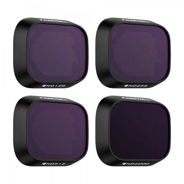 Freewell 4-pack Long Exposure Set for DJI Mini 3 Pro / Mini 3 (ND128/256/512/2000)