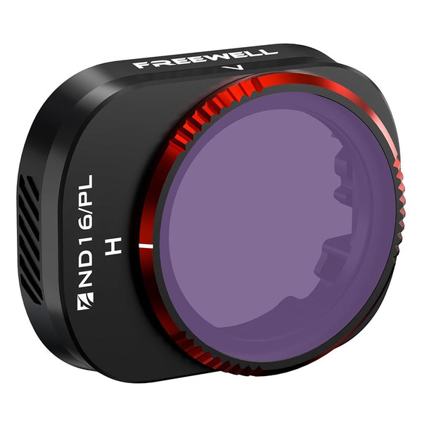 Achieve photo excellence with the Freewell ND16/PL Hybrid Filter for DJI Mini 4 Pro, showcasing saturated colors without the glare.