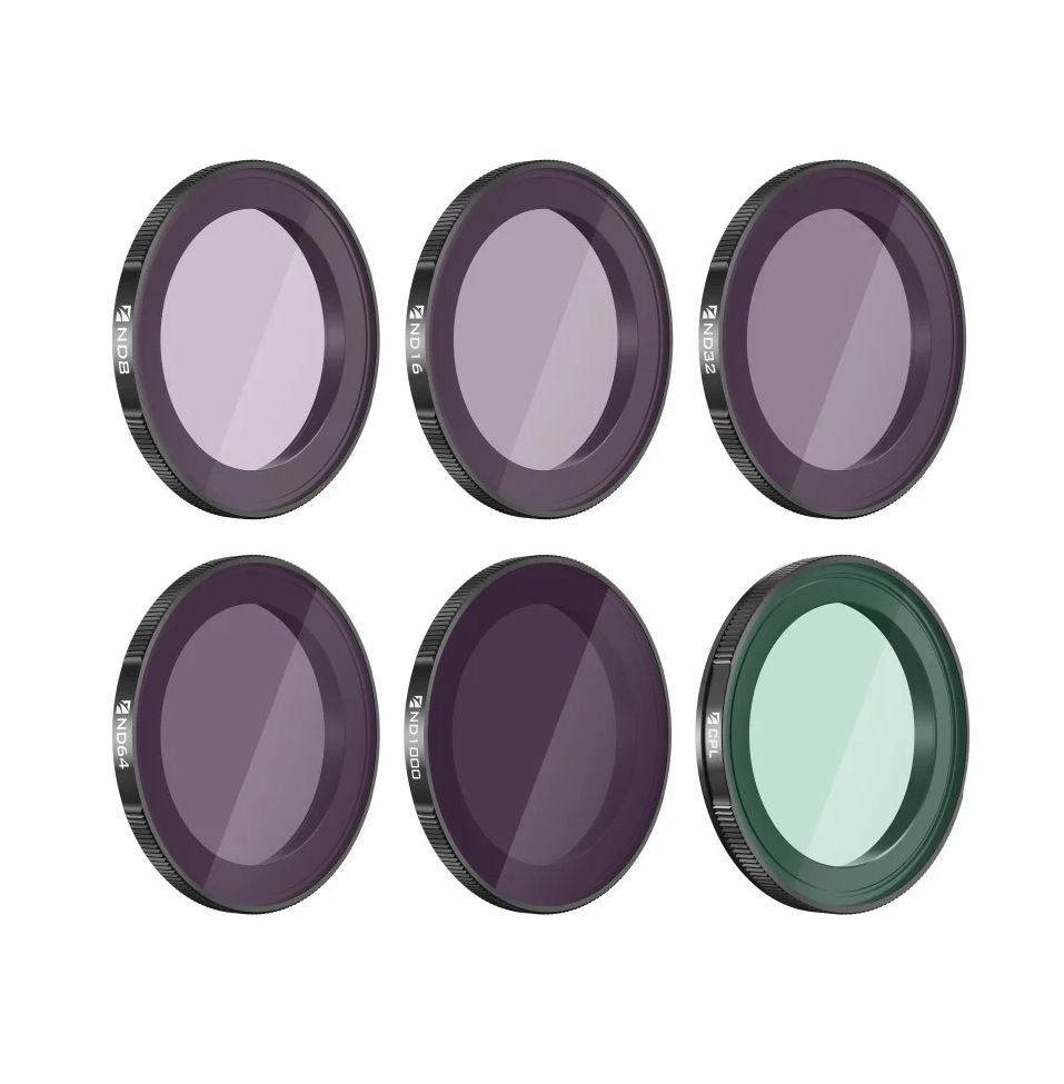 Freewell 6 pack All Day Series Filter Set for DJI Osmo Action 4 ND8 1