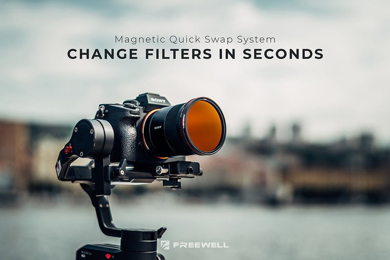 Freewell Magnetic Quick-Swap 95mm ND1000 Filter System for DSLR Camera