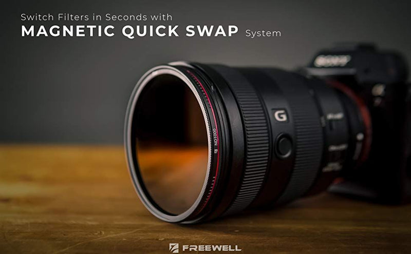 Freewell Magnetic Quick-Swap 95mm ND1000 Filter System for DSLR Camera