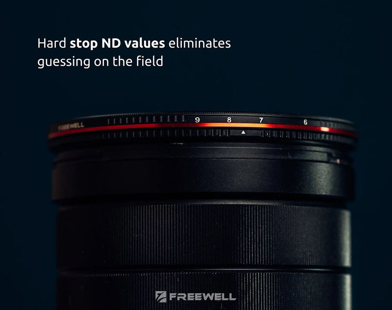 Freewell Standard Day 82mm Variable ND Filter (2 to 5 Stops) for DSLR Camera