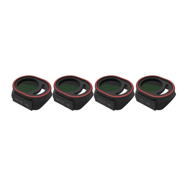 Freewell 4-pack 4K Series Bright Day Filter Set for DJI Spark (ND16 ND32 ND64 & PL)