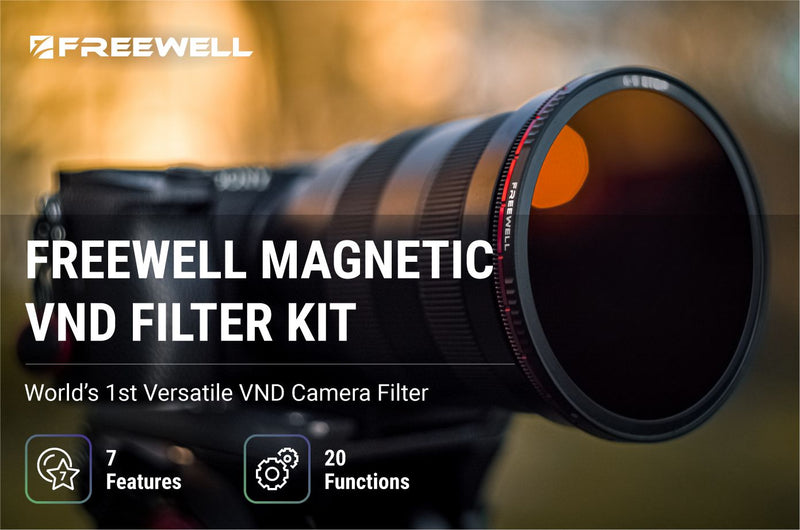 Freewell 77mm Versatile Magnetic VND Filter System (7 Features)
