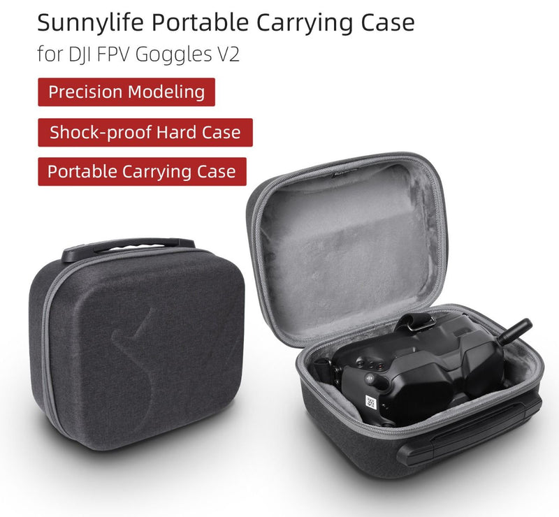Sunnylife Portable Carrying Case for DJI FPV Goggles V2